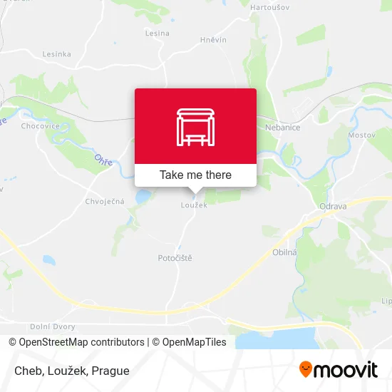 Cheb, Loužek map