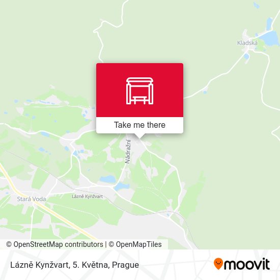 Lázně Kynžvart, 5. Května map