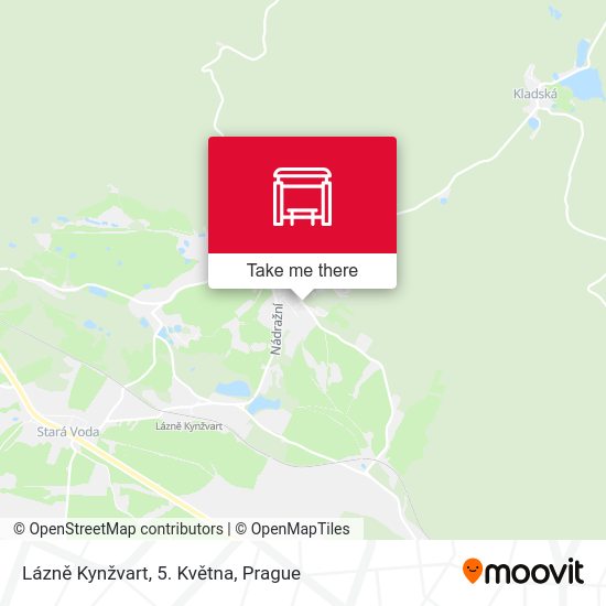 Lázně Kynžvart, 5. Května map