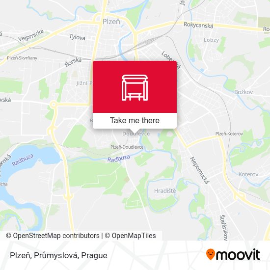 Plzeň, Průmyslová map