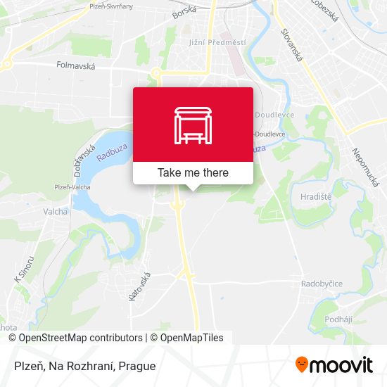 Plzeň, Na Rozhraní map