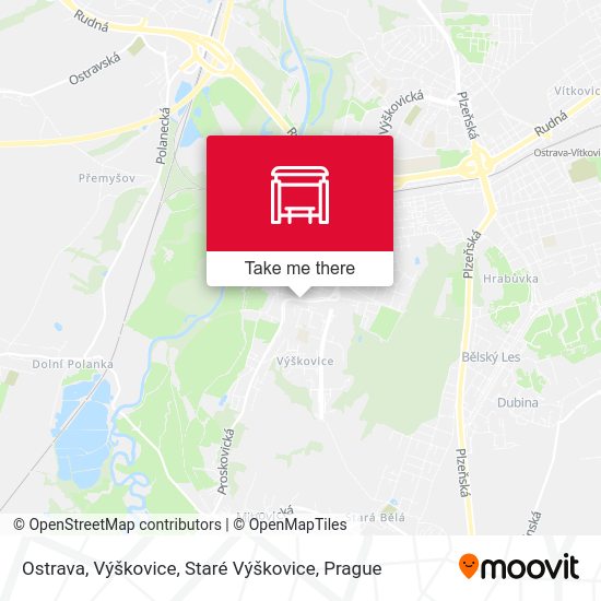Ostrava, Výškovice, Staré Výškovice map