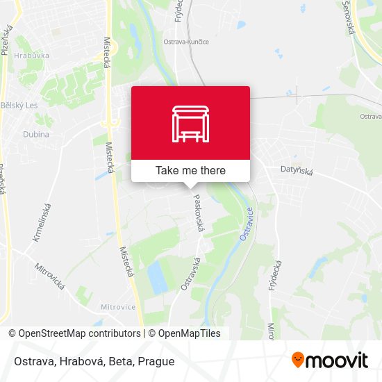 Ostrava, Hrabová, Beta map