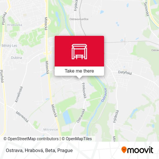 Ostrava, Hrabová, Beta map
