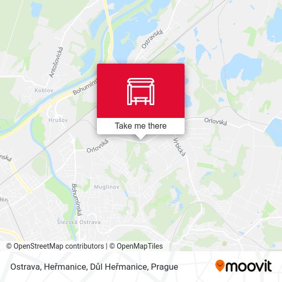 Ostrava, Heřmanice, Důl Heřmanice map
