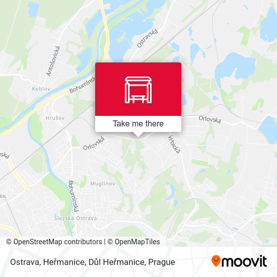 Ostrava, Heřmanice, Důl Heřmanice map