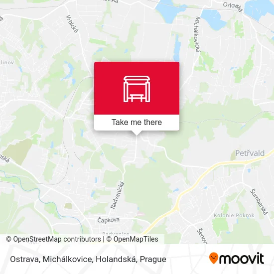 Карта Ostrava, Michálkovice, Holandská