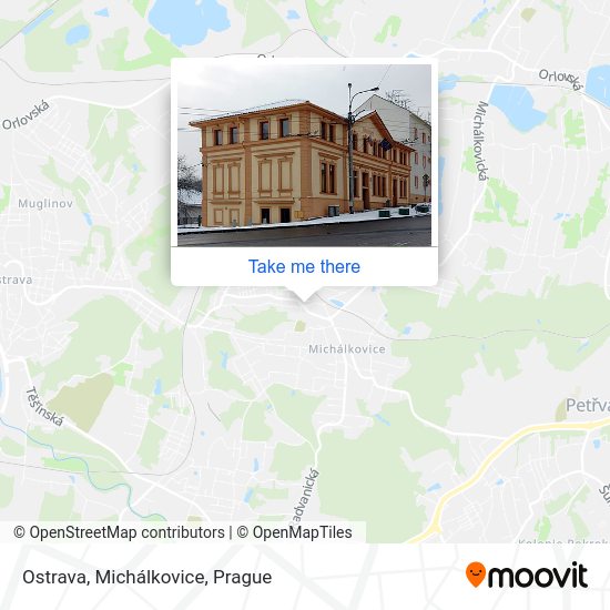 Карта Ostrava, Michálkovice