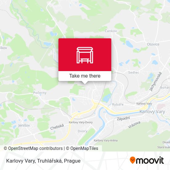 Karlovy Vary, Truhlářská map