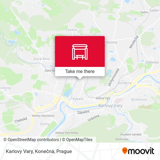Karlovy Vary, Konečná map