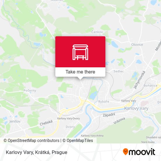 Karlovy Vary, Krátká map