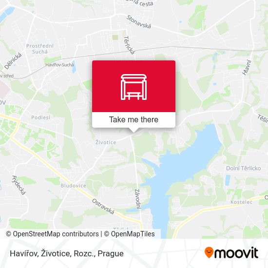Havířov, Životice, Rozc. map