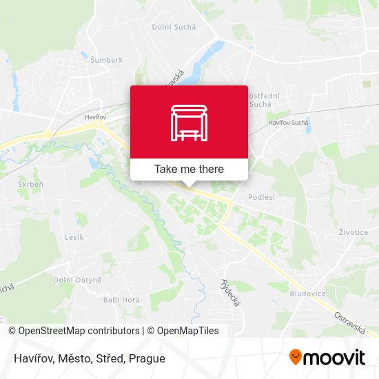 Havířov, Město, Střed map