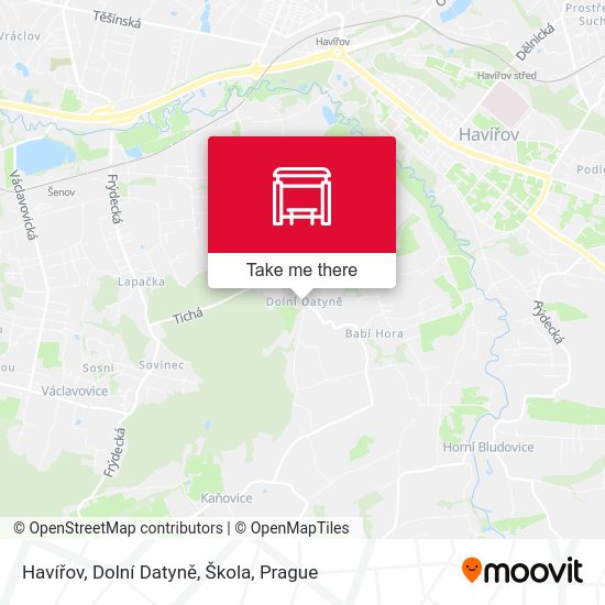 Havířov, Dolní Datyně, Škola map