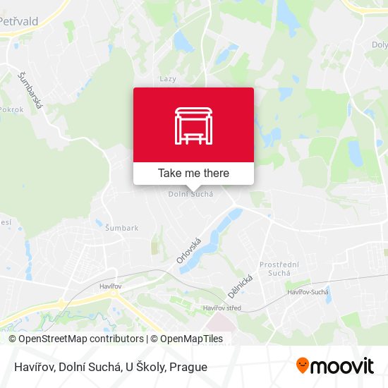 Havířov, Dolní Suchá, U Školy map