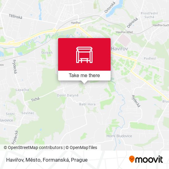 Havířov, Město, Formanská map