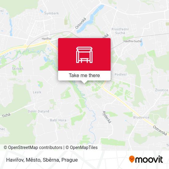 Havířov, Město, Sběrna map