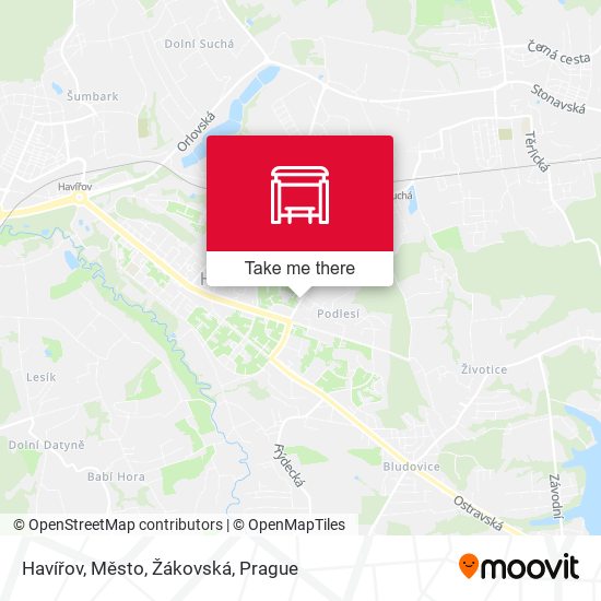 Havířov, Město, Žákovská map