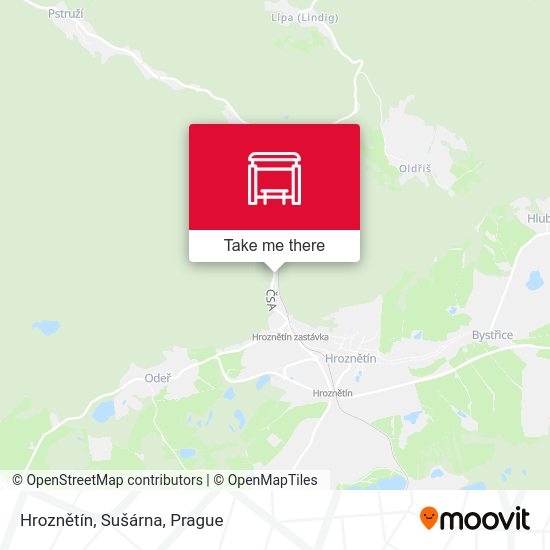 Hroznětín, Sušárna map