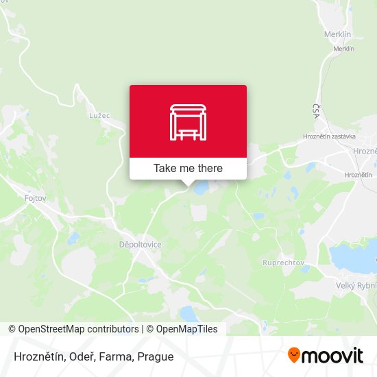 Hroznětín, Odeř, Farma map