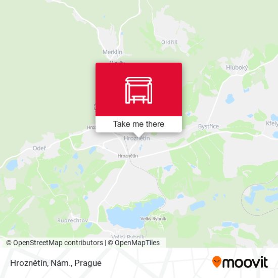 Hroznětín, Nám. map