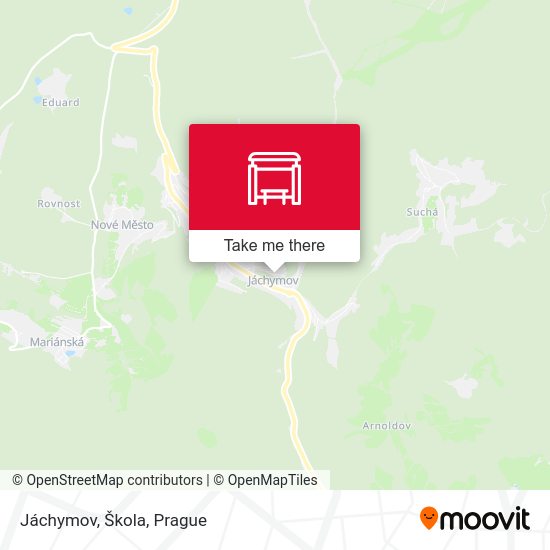 Jáchymov, Škola map