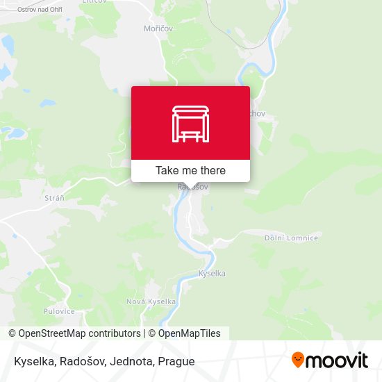 Kyselka, Radošov, Jednota map