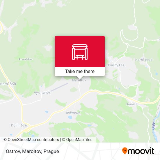 Карта Ostrov, Maroltov