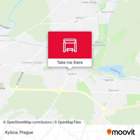 Карта Kyšice