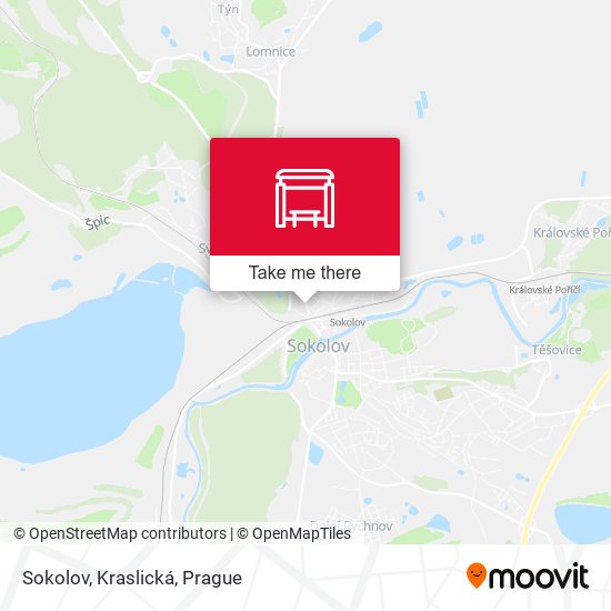Карта Sokolov, Kraslická