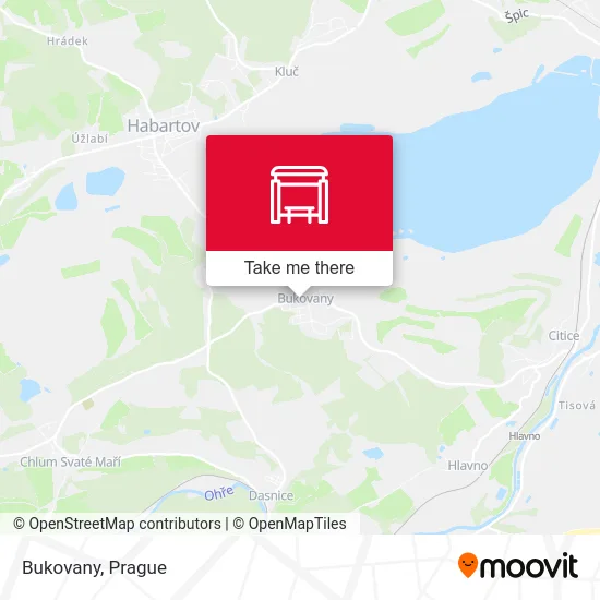 Карта Bukovany
