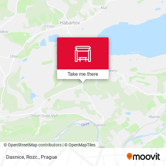 Карта Dasnice, Rozc.