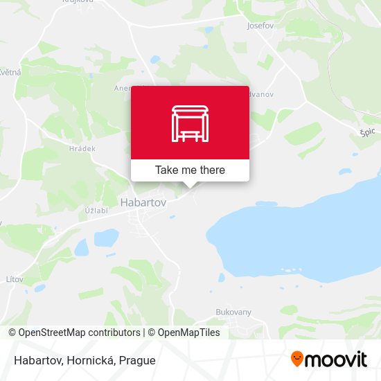 Habartov, Hornická map