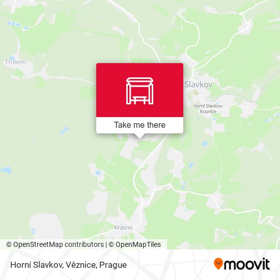 Horní Slavkov, Věznice map