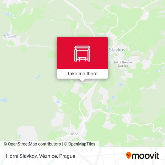Horní Slavkov, Věznice map