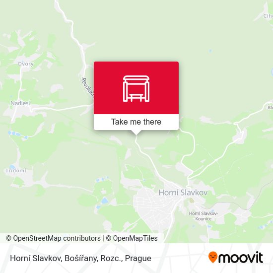 Horní Slavkov, Bošířany, Rozc. map