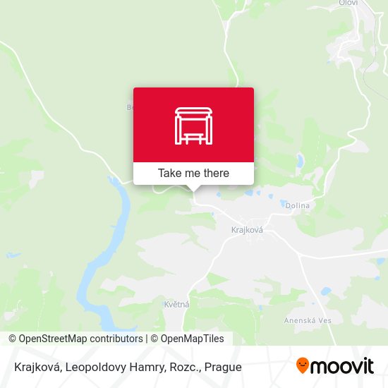Krajková, Leopoldovy Hamry, Rozc. map