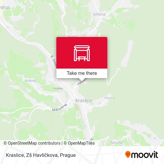 Kraslice, Zš Havlíčkova map