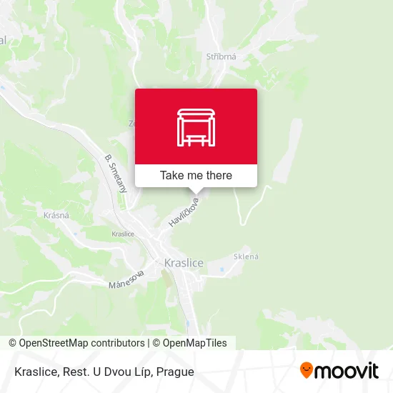 Карта Kraslice, Rest. U Dvou Líp