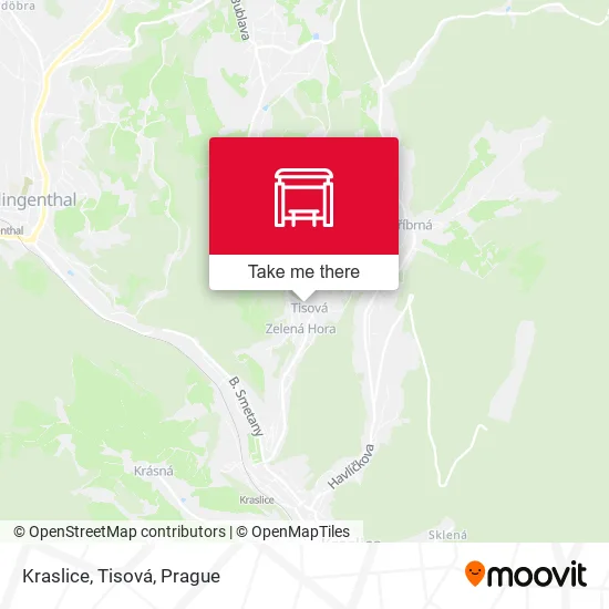 Карта Kraslice, Tisová