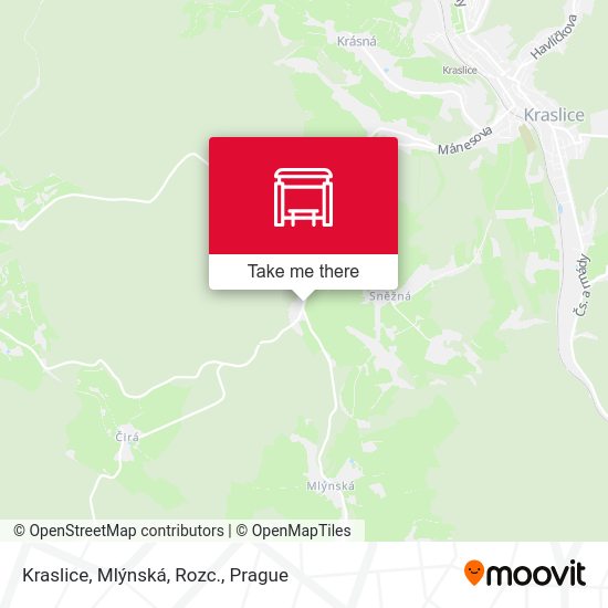 Kraslice, Mlýnská, Rozc. map