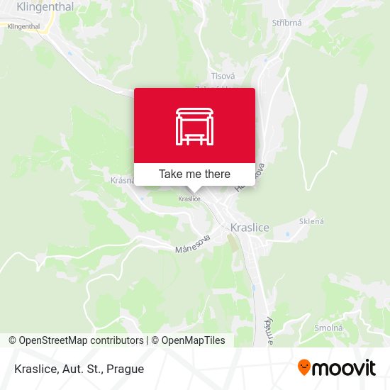 Карта Kraslice, Aut. St.