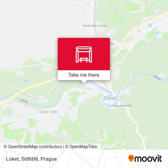 Loket, Sídliště map