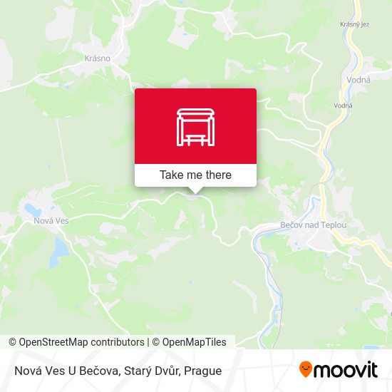 Nová Ves U Bečova, Starý Dvůr map
