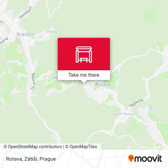 Rotava, Zátiší map