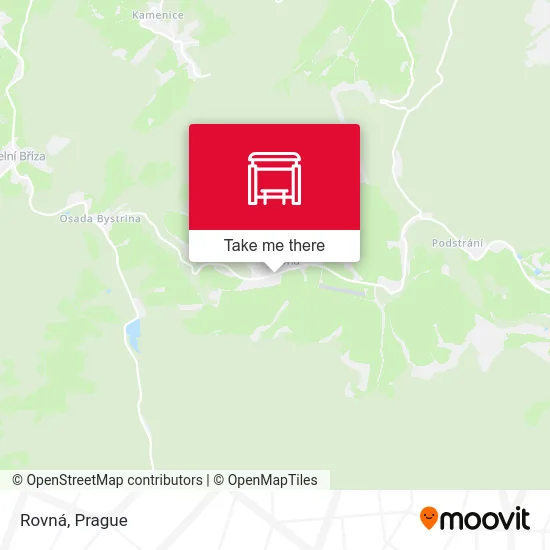 Карта Rovná