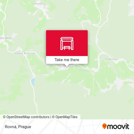 Карта Rovná