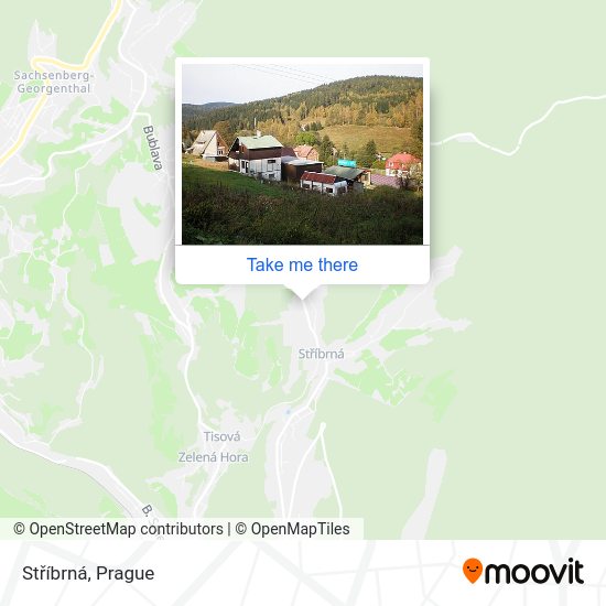 Stříbrná map