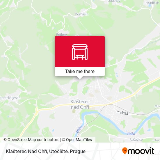 Klášterec Nad Ohří, Útočiště map