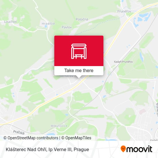 Klášterec Nad Ohří, Ip Verne III map